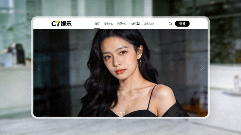 C7娱乐官网首页右上角登录按钮位置截图